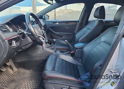 2015 Volkswagen Jetta Gli из США, поврежденный, VIN 3VW5T7AJ5FM277260